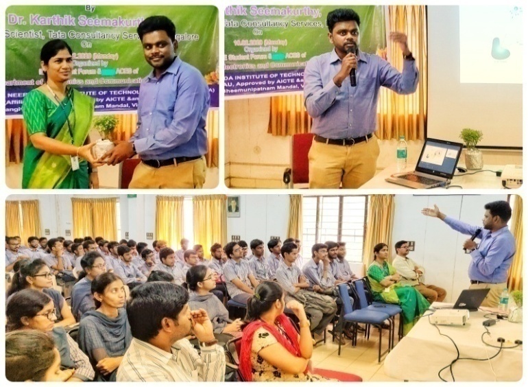 A GUEST LECTURE ON <br> “APPLICATIONS OF IMAGE PROCESSING AND COMPUTER VISION <br>IN INDUSTRIAL AUTOMATION & TURBID MEDIA ANALYTICS” 